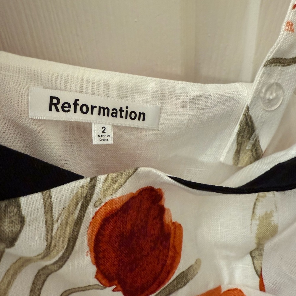 Reformation Bekki Linen Dress - Picture 14 of 15